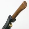東周作 竹割鉈 両刃120mm 青紙鋼 鞘付き 長期在庫品 柄