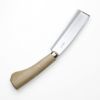 東周作 極上 腰鉈 両刃150mm 青紙鋼 鞘付き 本職向け 営林署 仕様 規格外品 裏