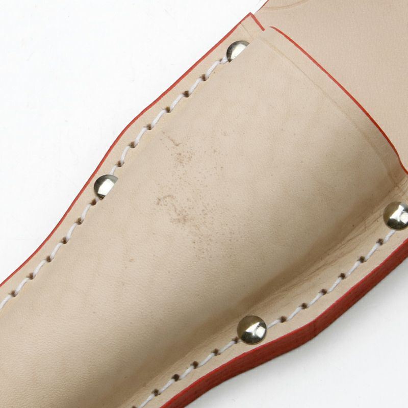 花隈川 最上級 皮ケース 芽切鋏 片手刈込鋏 兼用 200～230mm用 規格外品 表面