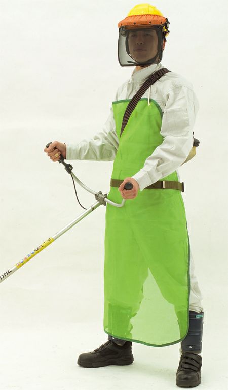 トーヨーセフティー 草刈り用エプロン No.2300