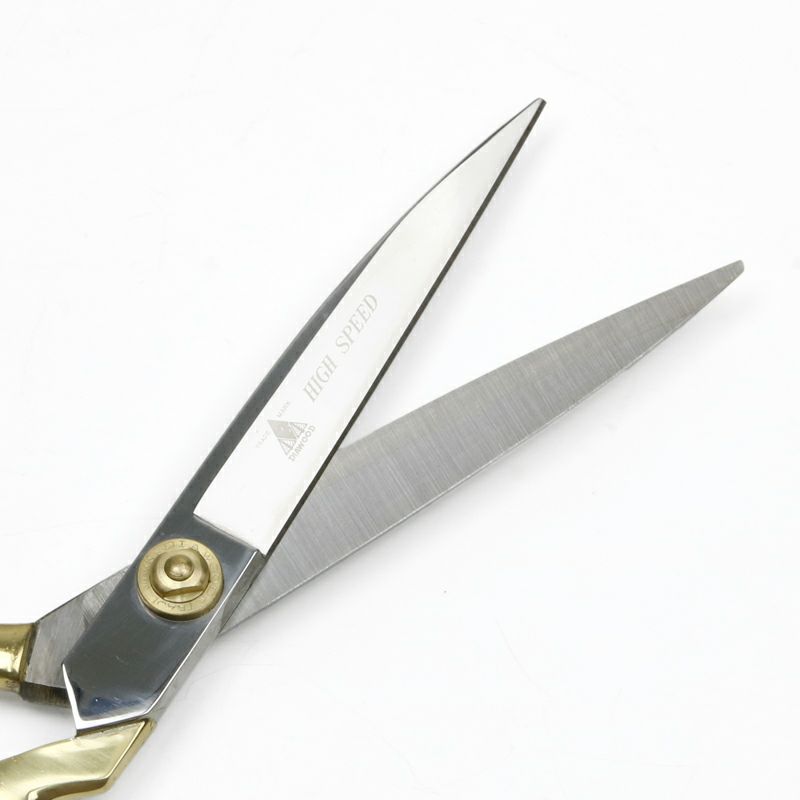 ダイヤウッド ハイスピード デラックス 羅紗切鋏 260mm 刃先