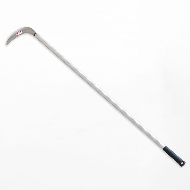 つる切鎌 ステンレス製 アルミパイプ柄 1200mm 全体