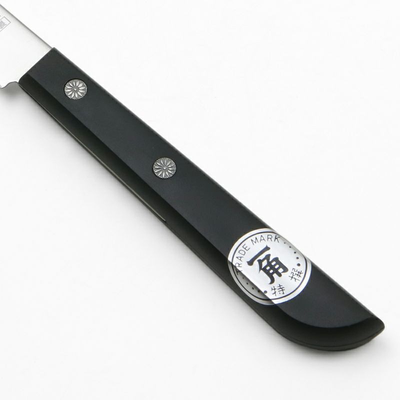 一角別作 細工用 ペティナイフ 90mm ステンレス製 柄