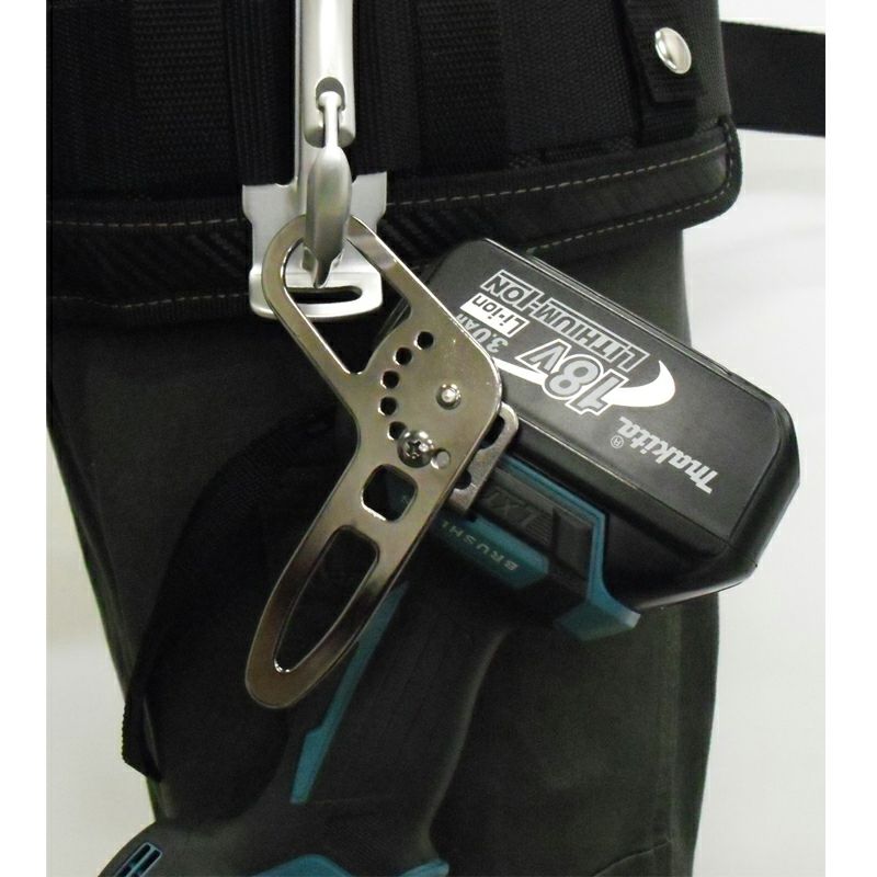 ラクダ マルチインパクトフックW マキタ 右手用 角度可変式 ブラックメッキ仕様 5セット