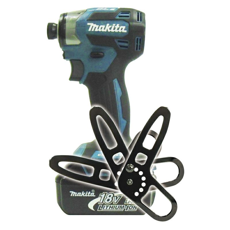 ラクダ マルチインパクトフックW マキタ 右手用 角度可変式 ブラックメッキ仕様