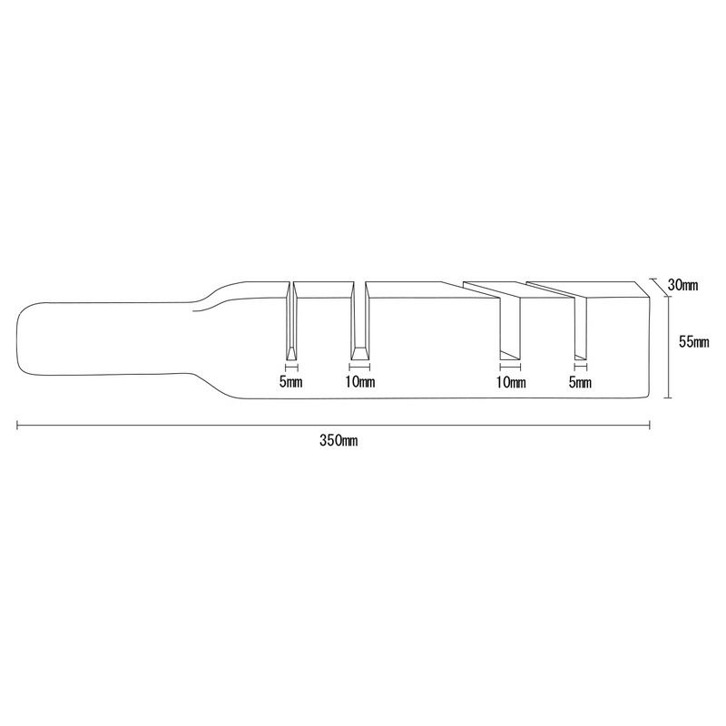 包丁用 歪み取り棒 ホワイトアッシュ製 こじ棒 左利き用 サイズ