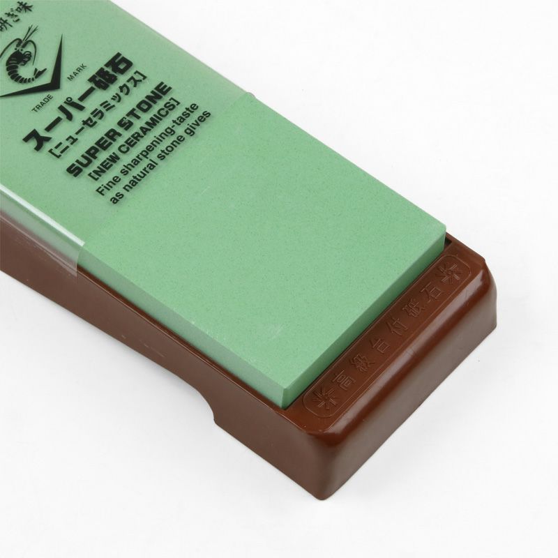 ナニワ スーパー砥石 荒砥石 #400 砥石台付き 厚み10mm IN-2004 拡大