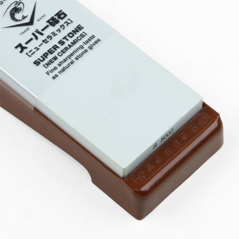 ナニワ スーパー砥石 超仕上砥石 #5000 砥石台付き 厚み10mm IN-2050 拡大