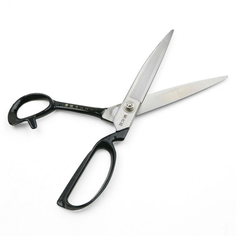 菊次郎 洋裁鋏 210mm 青紙スーパー 開き