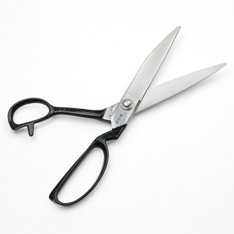 菊次郎 洋裁鋏 280mm 青紙スーパー 開き