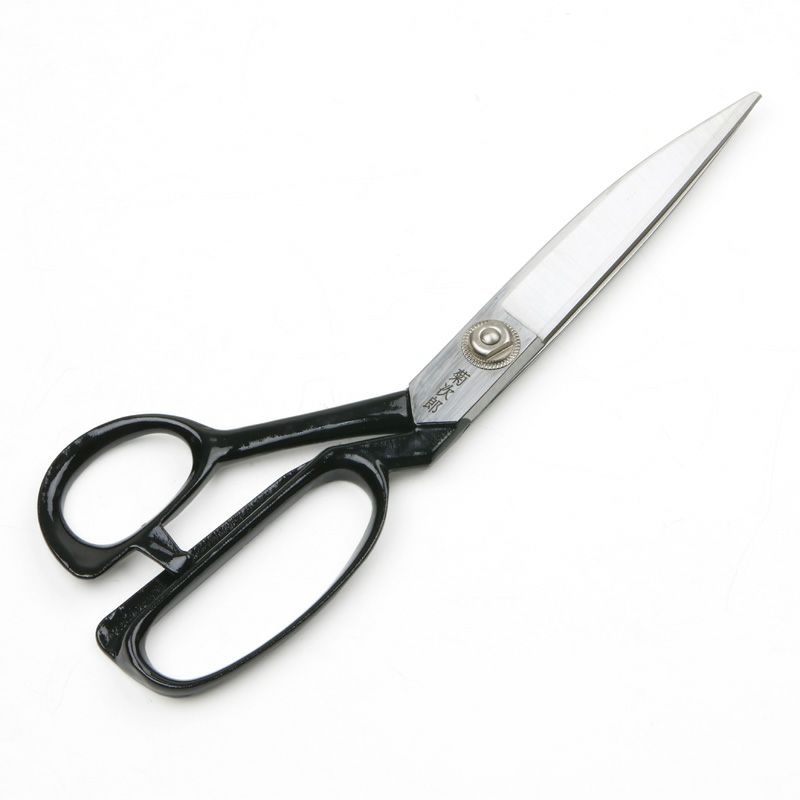 菊次郎 洋裁鋏 200mm 白紙鋼 全体