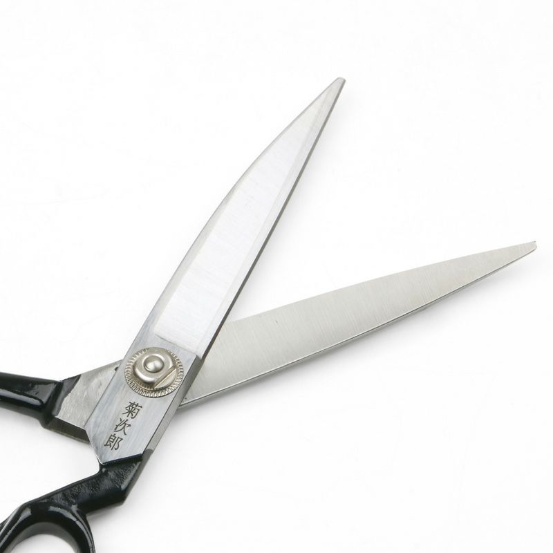菊次郎 洋裁鋏 200mm 白紙鋼 刃
