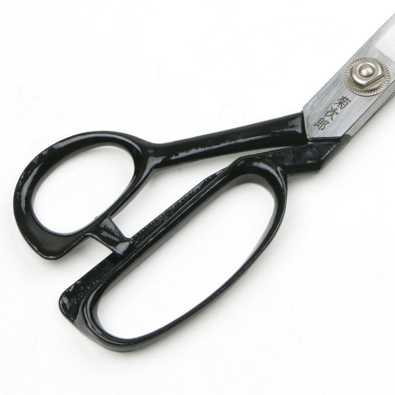 菊次郎 洋裁鋏 200mm 白紙鋼 ハンドル
