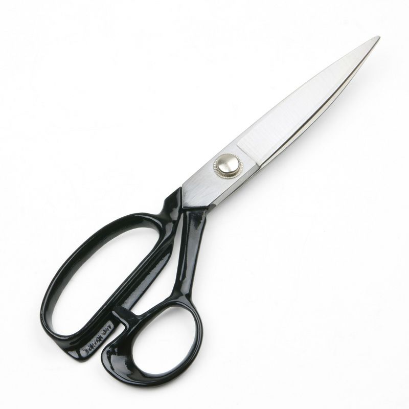 菊次郎 洋裁鋏 200mm 白紙鋼 左利き用(足左) 裏