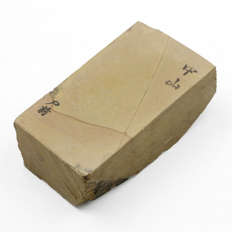 京都 天然砥石 中山 赤ピン 戸前1 仕上げ砥石 全体