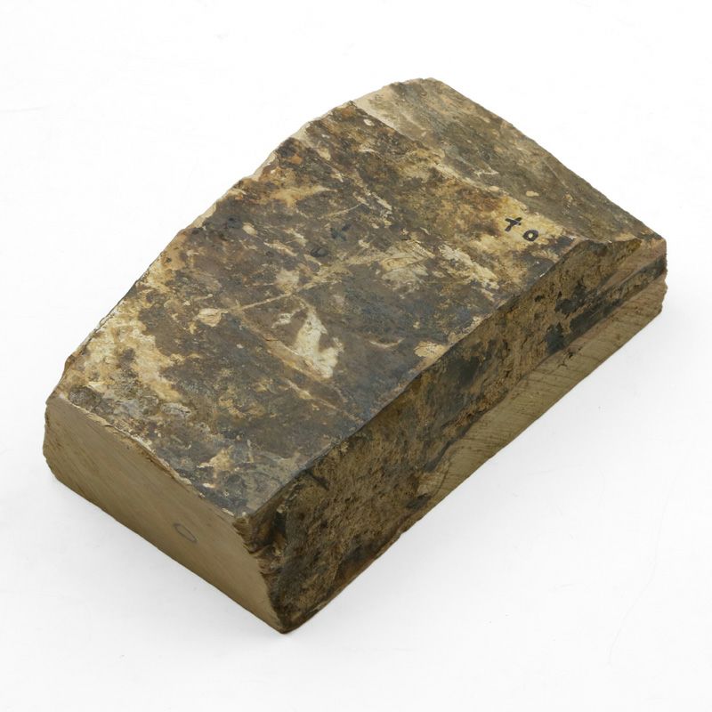 京都 天然砥石 中山 赤ピン 戸前1 仕上げ砥石 裏