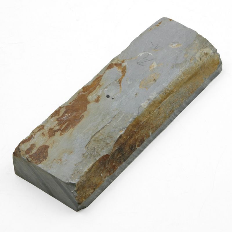 京都 天然砥石 尾崎 水浅黄2 仕上げ砥石 裏