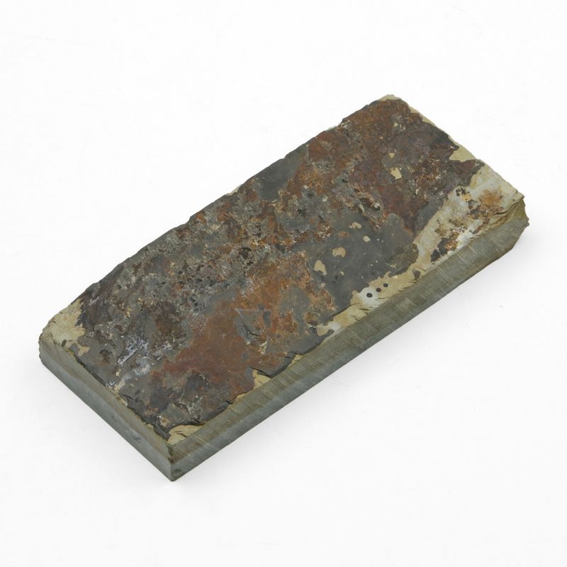 京都 天然砥石 鳴滝 水浅黄2 仕上げ砥石 裏