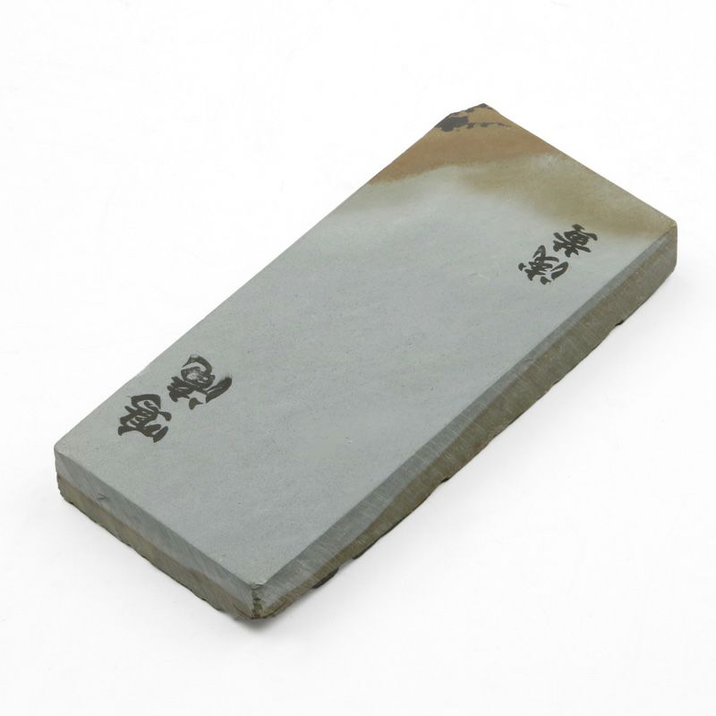 京都 天然砥石 鳴滝 水浅黄2 仕上げ砥石 表