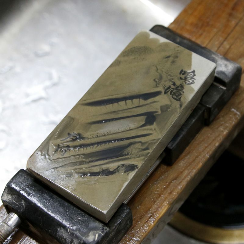 京都 天然砥石 鳴滝 戸前 仕上げ砥石 砥ぎ汁