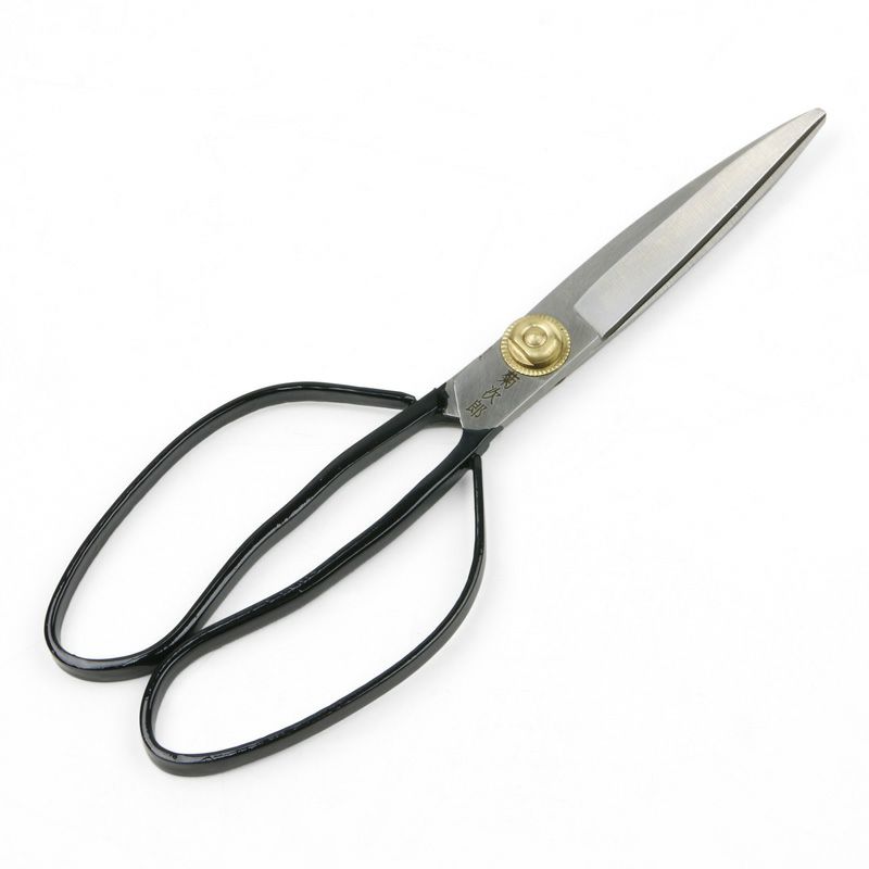 菊次郎 細工鋏 180mm 直 白紙2号 全体