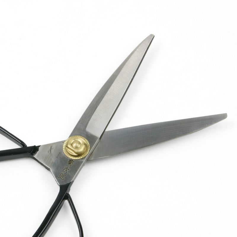 菊次郎 細工鋏 180mm 直 白紙2号 刃