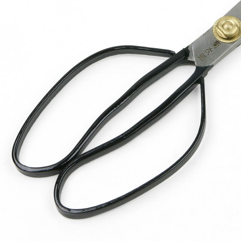 菊次郎 細工鋏 180mm 直 白紙2号 ハンドル