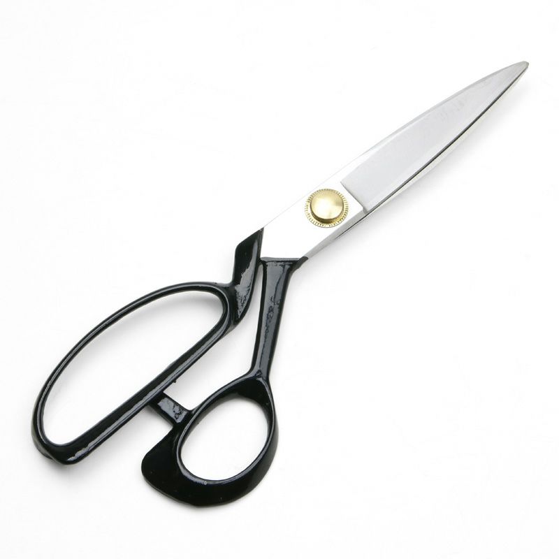 菊次郎 ゴム切鋏 220mm 直 鋼製 裏