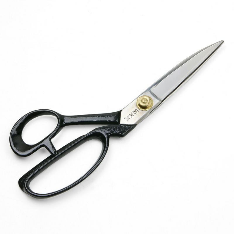 菊次郎 ゴム切鋏 220mm 直 白紙1号 全体