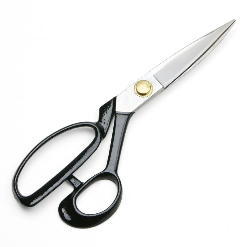 菊次郎 ゴム切鋏 220mm 直 白紙1号 裏