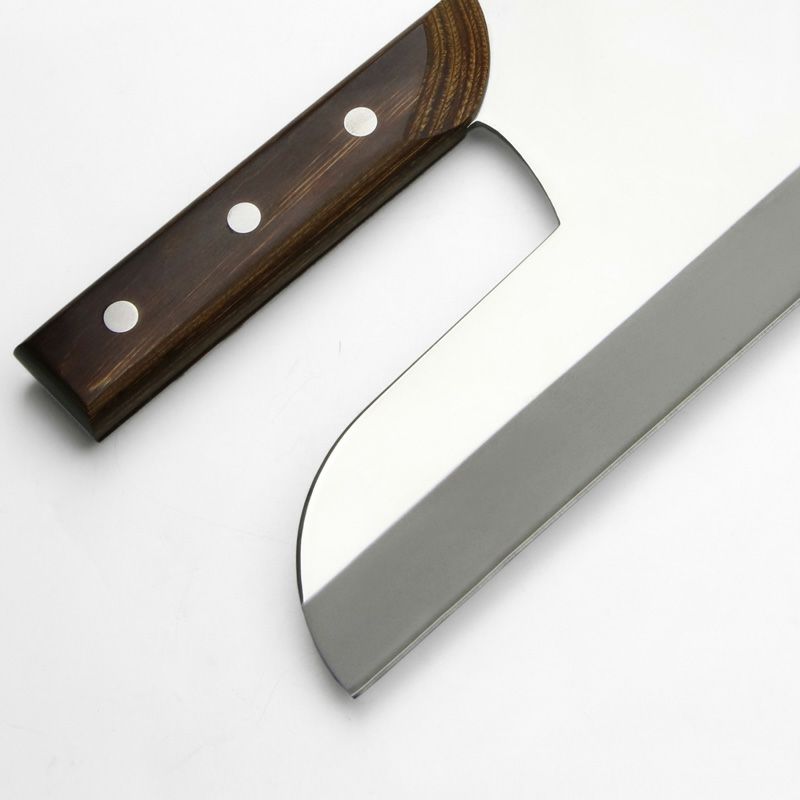 麺切包丁 300mm モリブデンステンレス鋼 合板柄 長期在庫品 刃