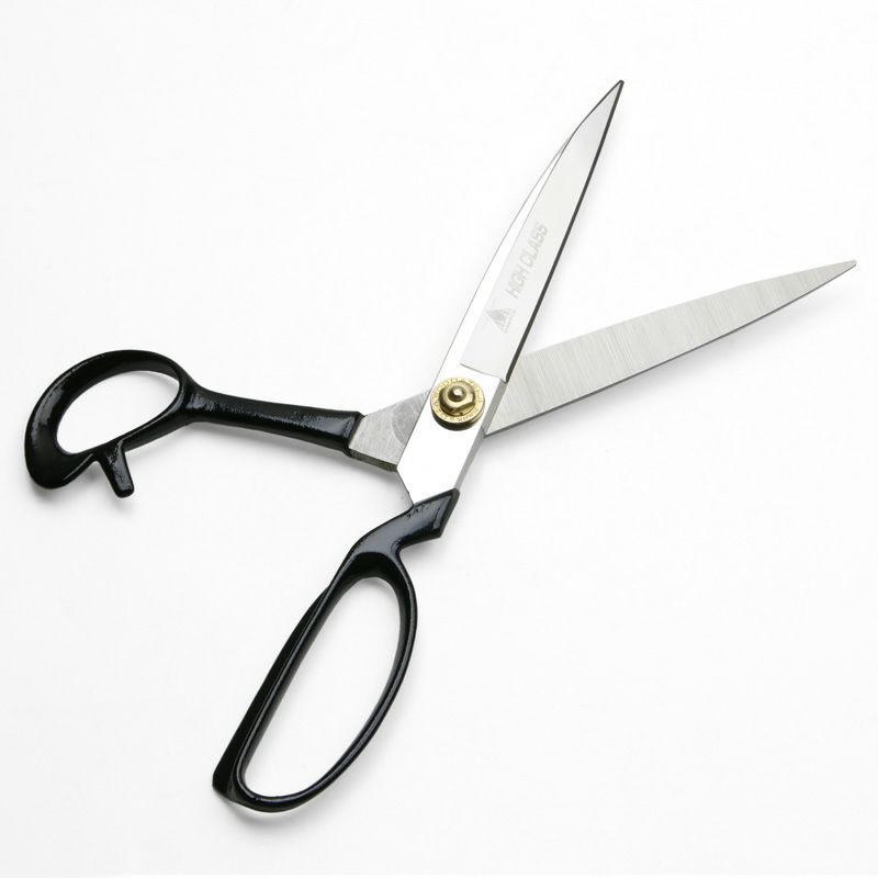 ダイヤウッド ハイクラス ブラック 羅紗切鋏 260mm 長期在庫品 開き